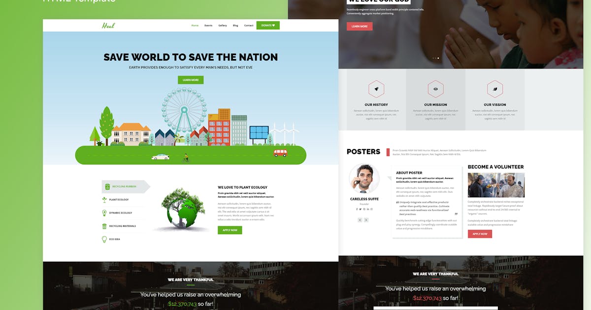 Heal - Charity HTML Template
