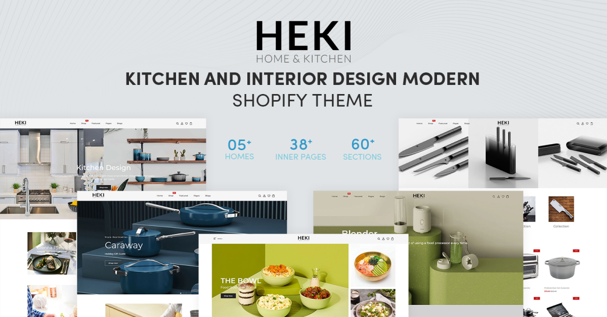 Heki - Kitchen & Interior Design Modern Shopify Theme