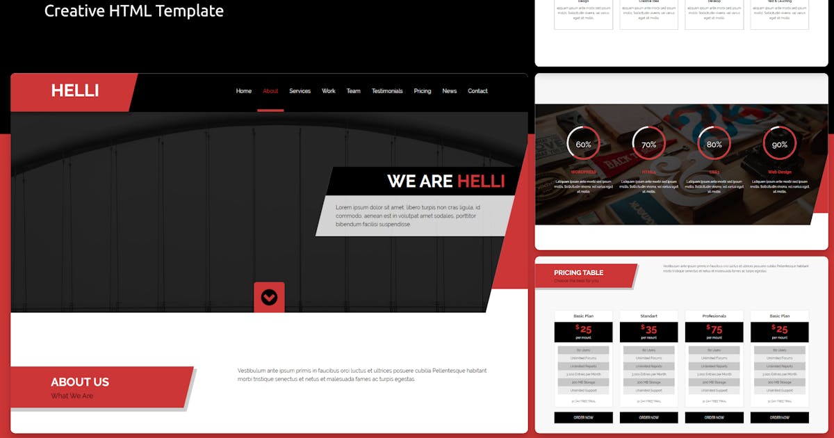 Helli - Creative HTML Template icon
