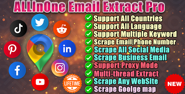 AllInOne Email Extract Scraper Pro icon