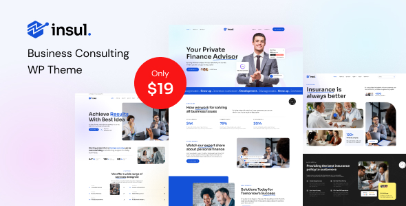 Insul - Business Consulting Company WordPress Theme icon