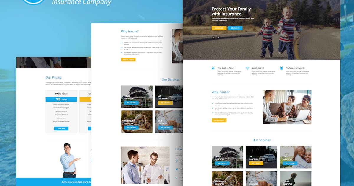 Insure - Insurance & Business HTML Template
