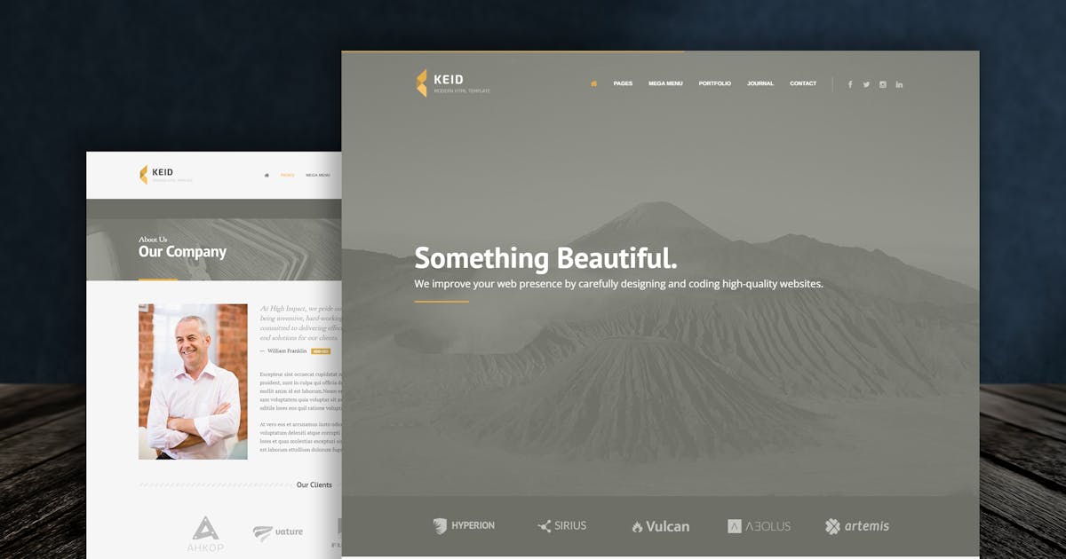 Keid - Modern Multipurpose HTML Template