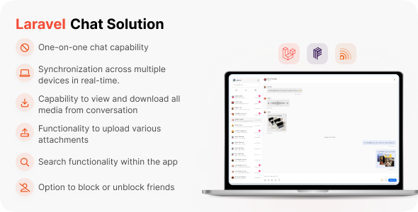 LaraGuppy - A Laravel Real Time Chat Solution icon