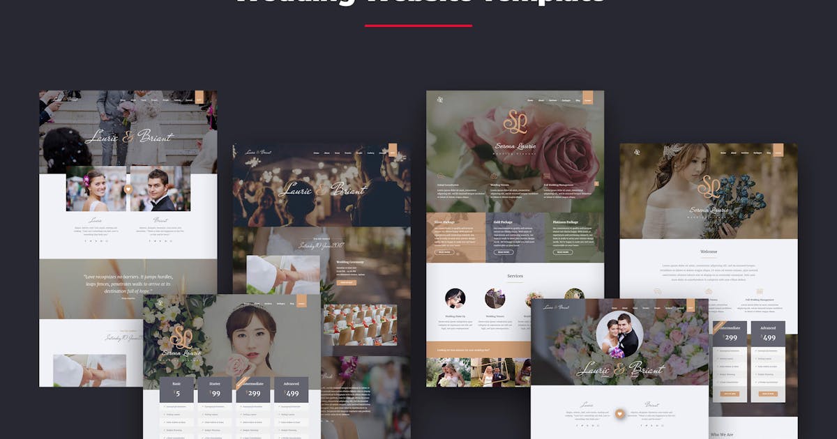 Lovus - Wedding, Planner, Invitation Web Template