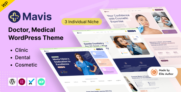 Mavis - Doctor & Medical Clinic WordPress Theme icon