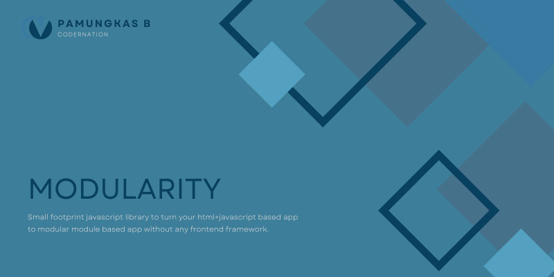 Modularity JS Library by Punkydg