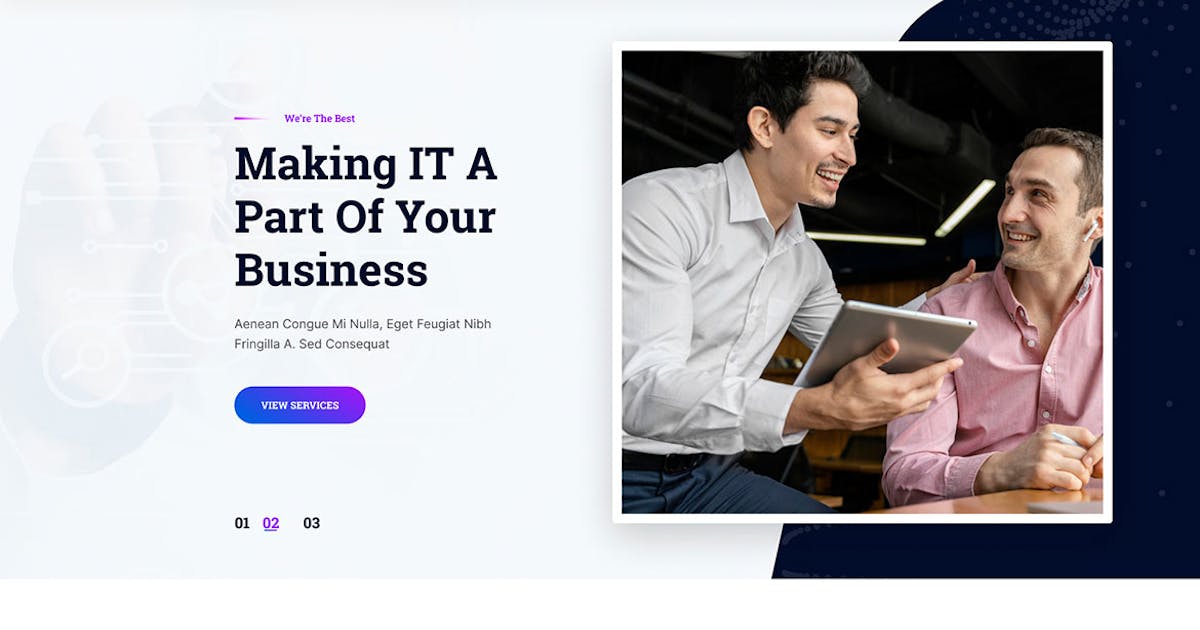 Monal - IT service HTML Template