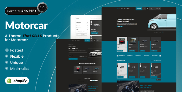 Motorcar - Car Parts & auto Accessories Store Shopify OS 2.0 icon