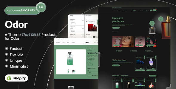 Odor - Perfume Store Shopify 2.0 Store icon