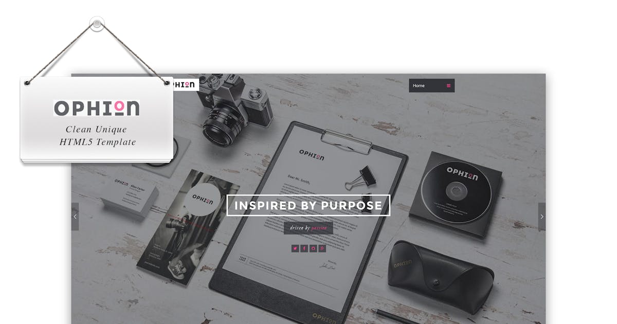 Ophion - Clean Unique HTML5 Template icon