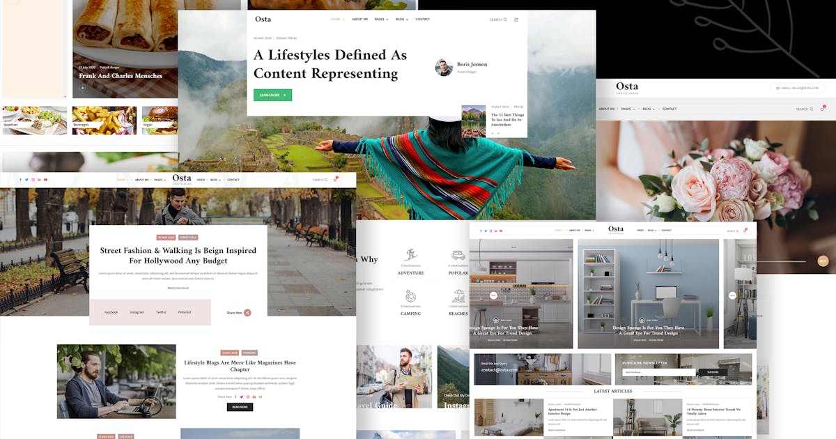 Osta - Multi-Purpose Blog HTML Template icon