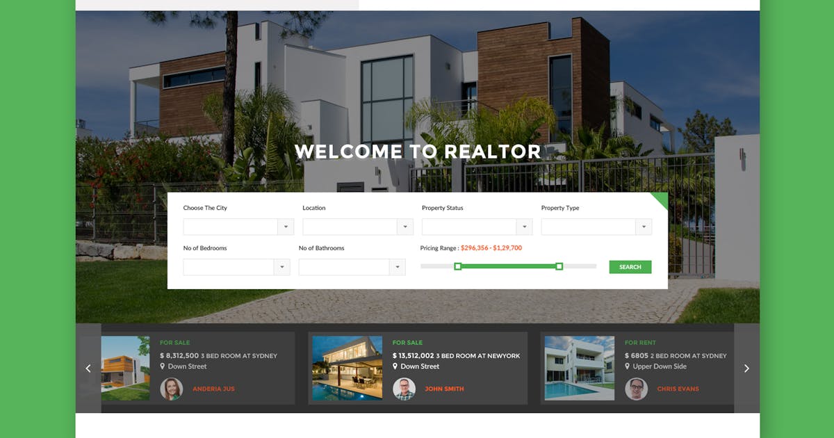 Realtor - Real Estate HTML Template icon