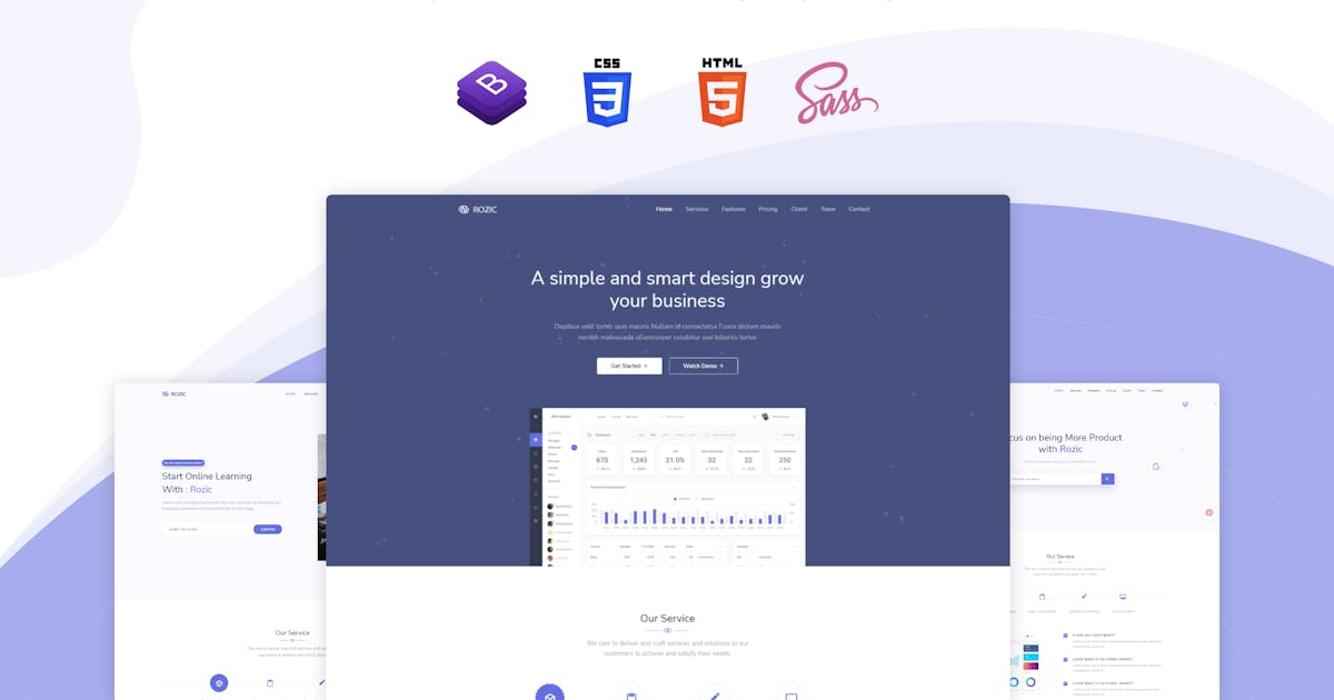 Rozic - Creative HTML5 Template icon