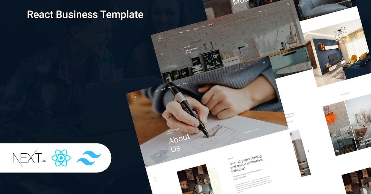 Rustic - React Business Template icon
