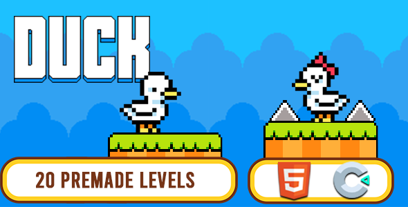 Save Lady Duck HTML5 Construct 3 Game icon