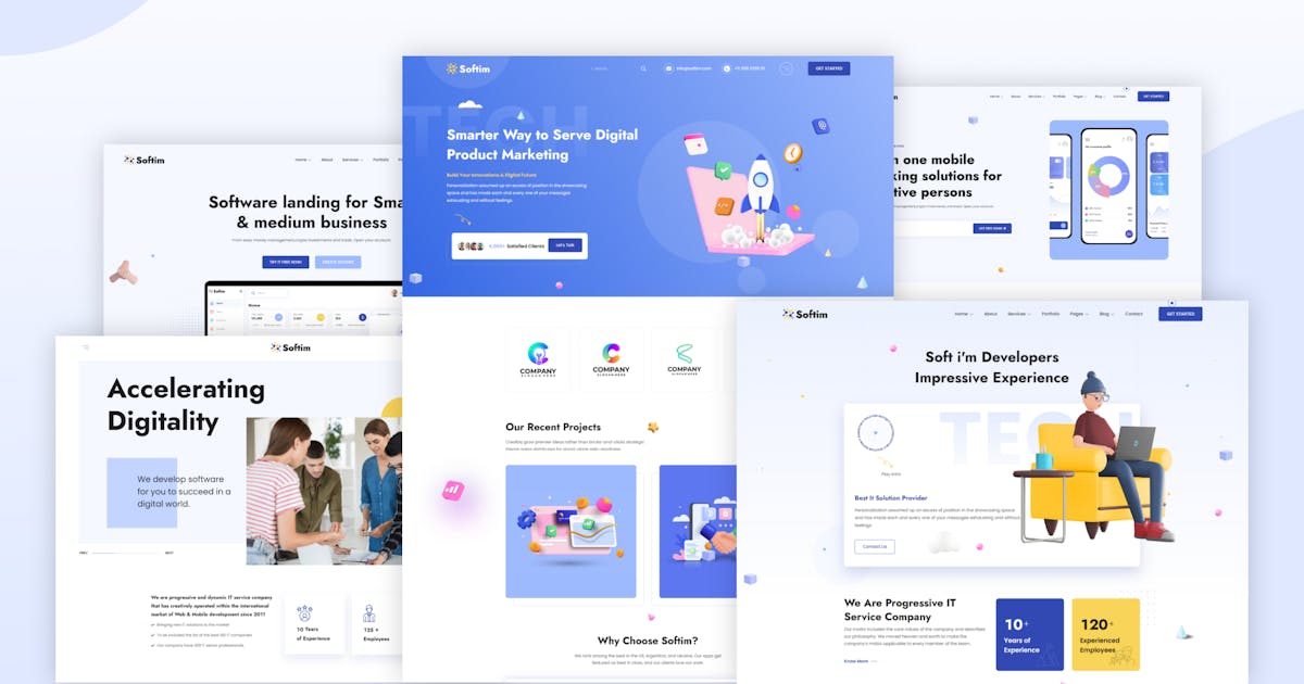 Softim - IT Solution Saas Startup HTML Template icon