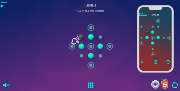 Sphere Shift PUZZLE - HTML5 Game (High graphic) icon