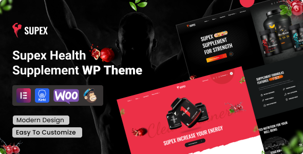 Supex – Health Supplement WordPress Theme icon