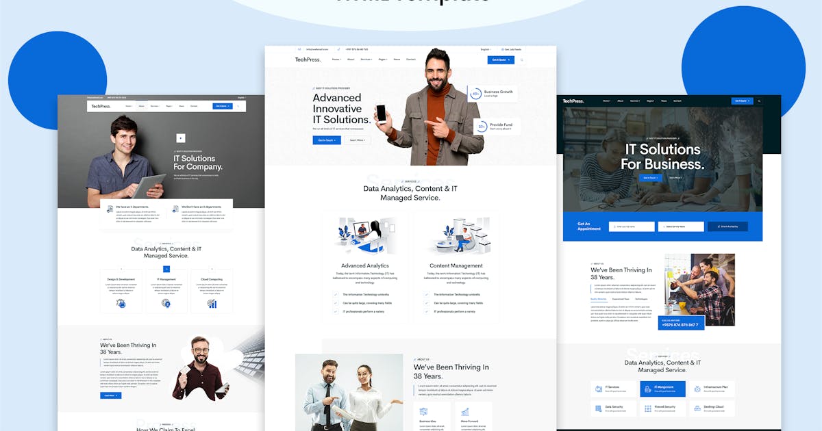 TechBuzz - Technology IT Solutions HTML Template