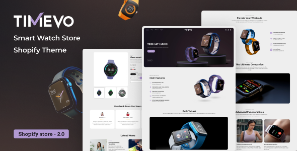 Timevo - Smart Watch Store Shopify Theme icon