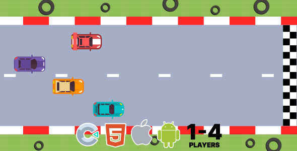 Top Speed. 1-4 Player Mode. Construct 3 (c3p) icon
