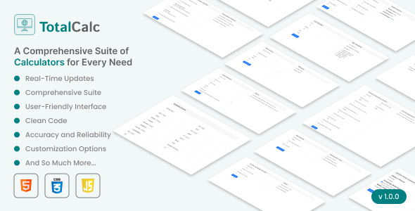 TotalCalc - A Comprehensive Suite of Calculators for Every Need icon