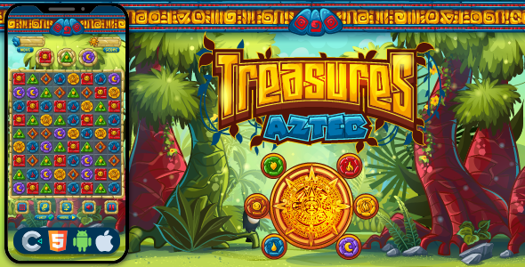 Treasure Aztec - Html5 game, Construct 3 icon