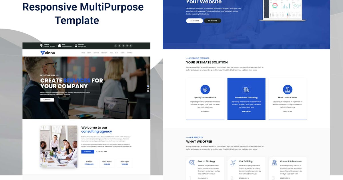 Vinno - Responsive Multi-Purpose HTML5 Template icon