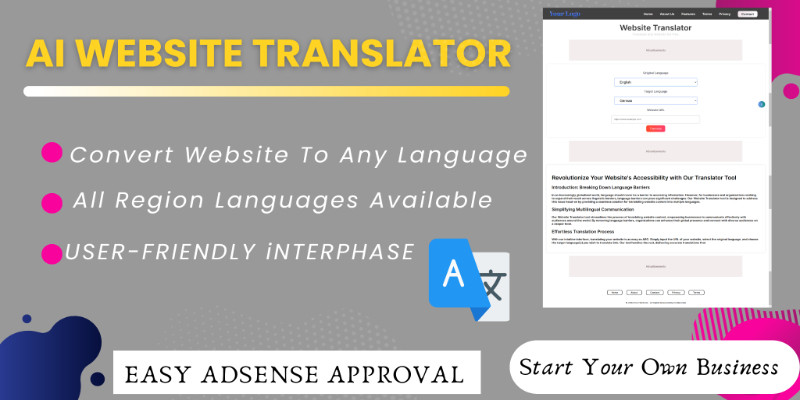 Website Translator PHP Script by Codeumabi