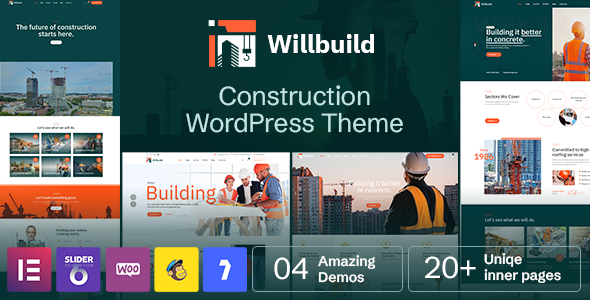 Willbuild - Construction WordPress Theme icon