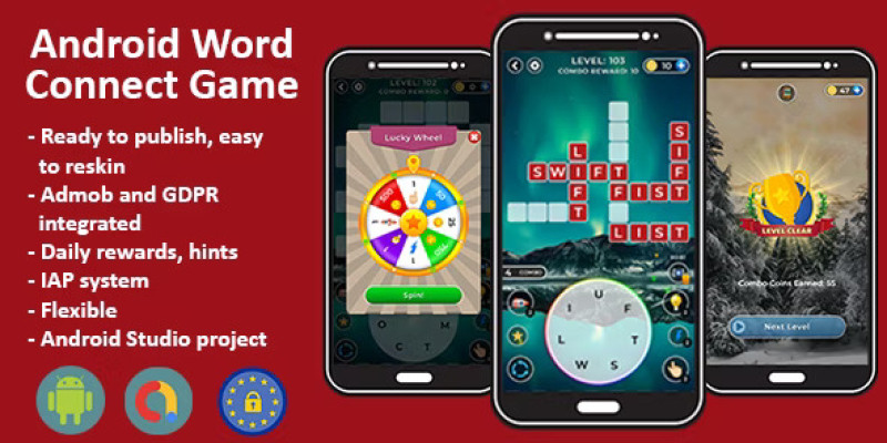 Word Connect Android App Template by AppPluse icon