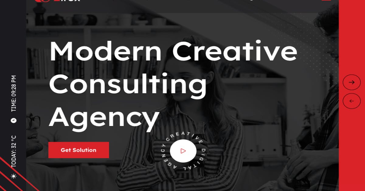 Zirox – Creative Digital Agency HTML Template icon