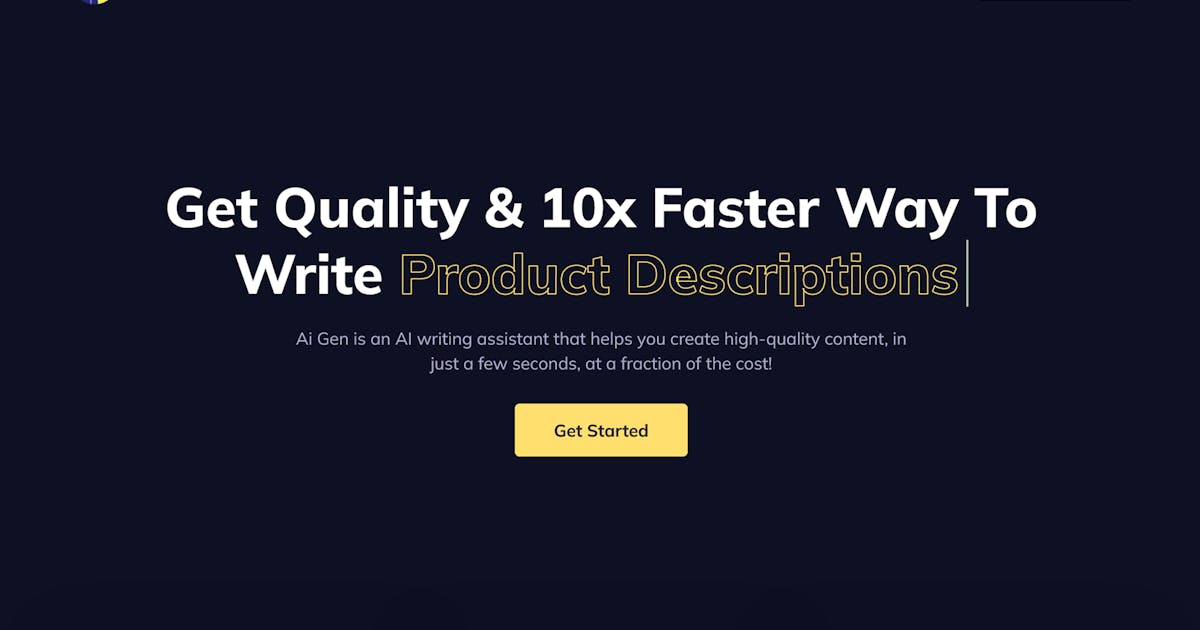 AIlife - AI Content Generator React Template
