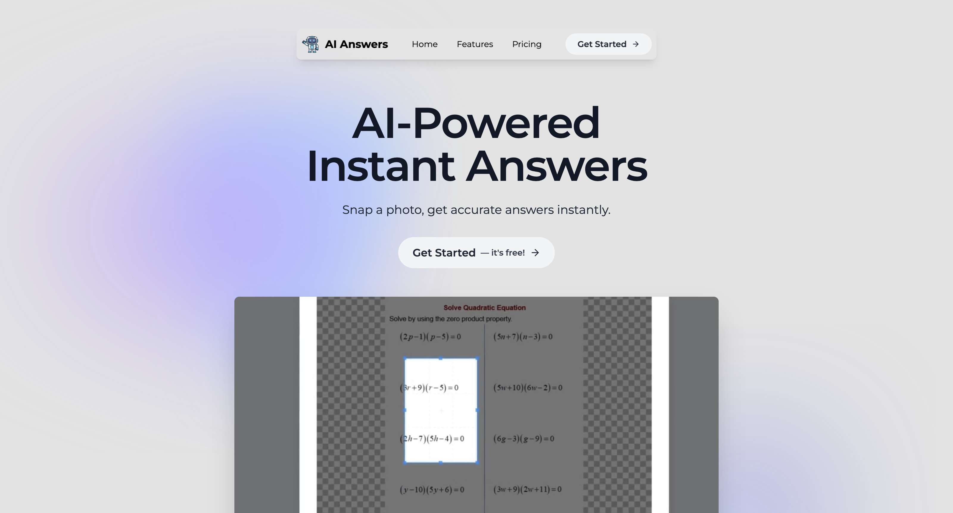 AI-powered Instant Answers icon