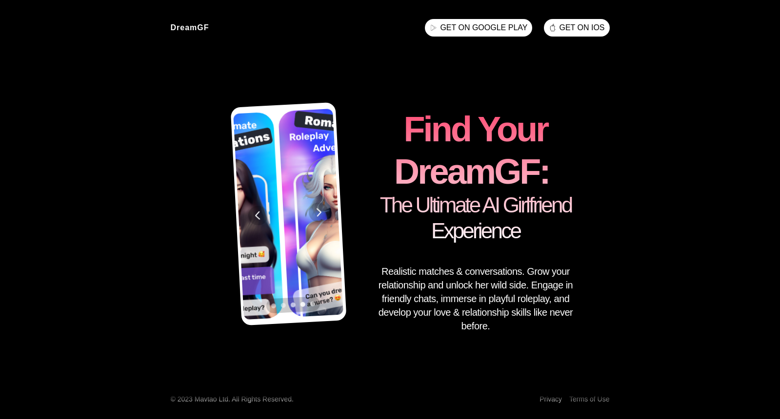 DreamGF AI Girlfriend icon