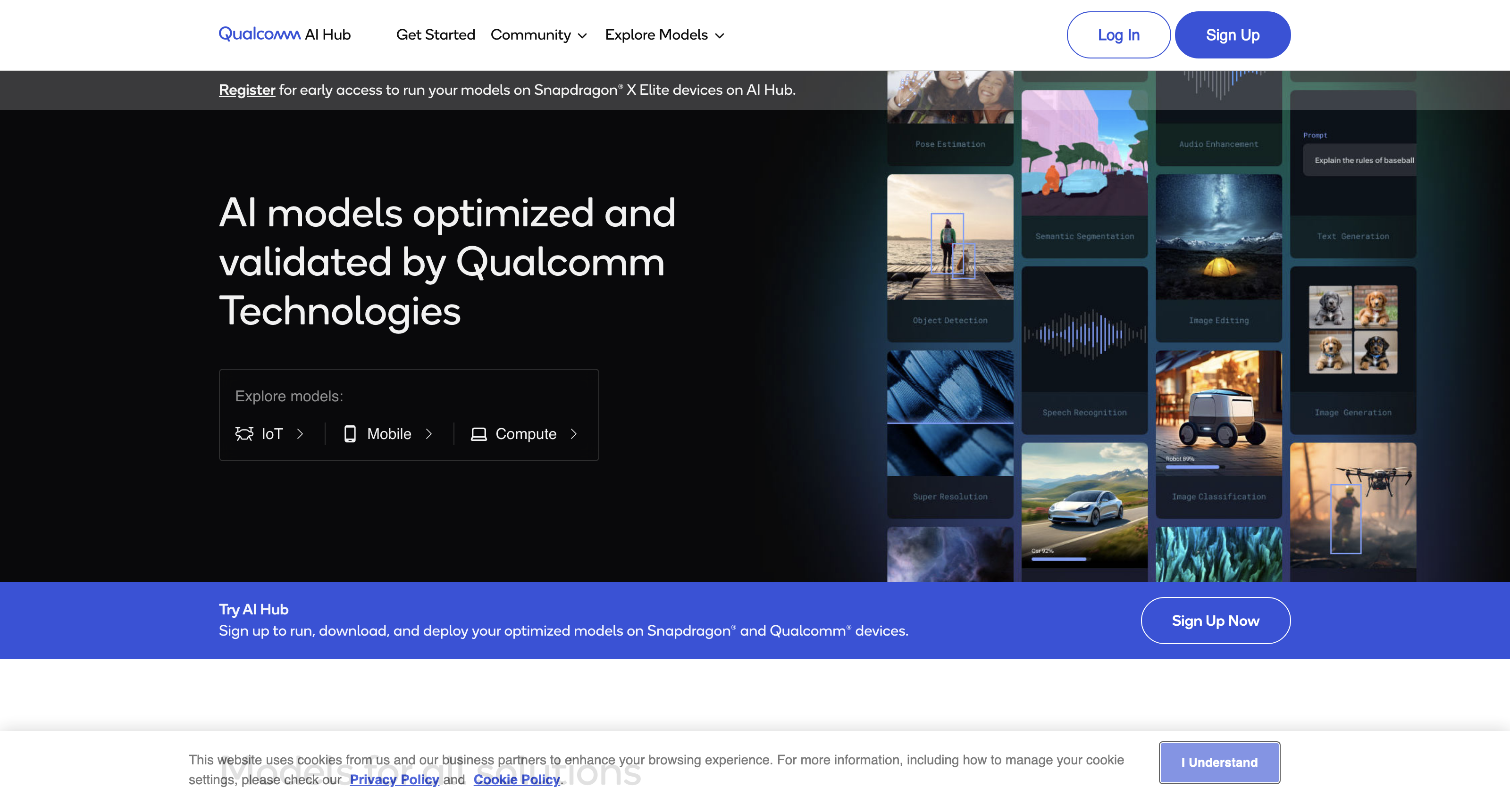Qualcomm AI Hub icon