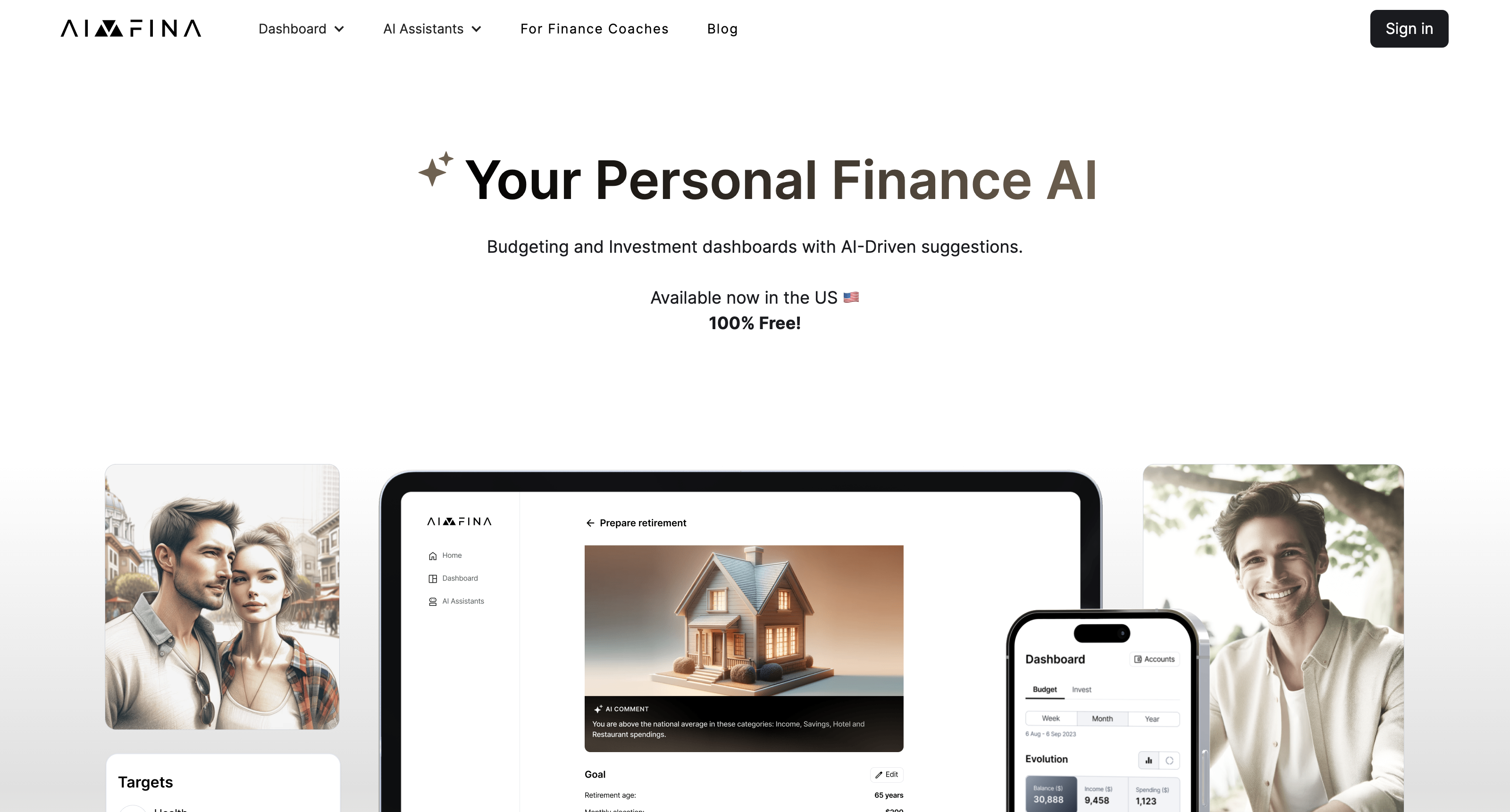 Aimfina - Your Personal Finance AI icon