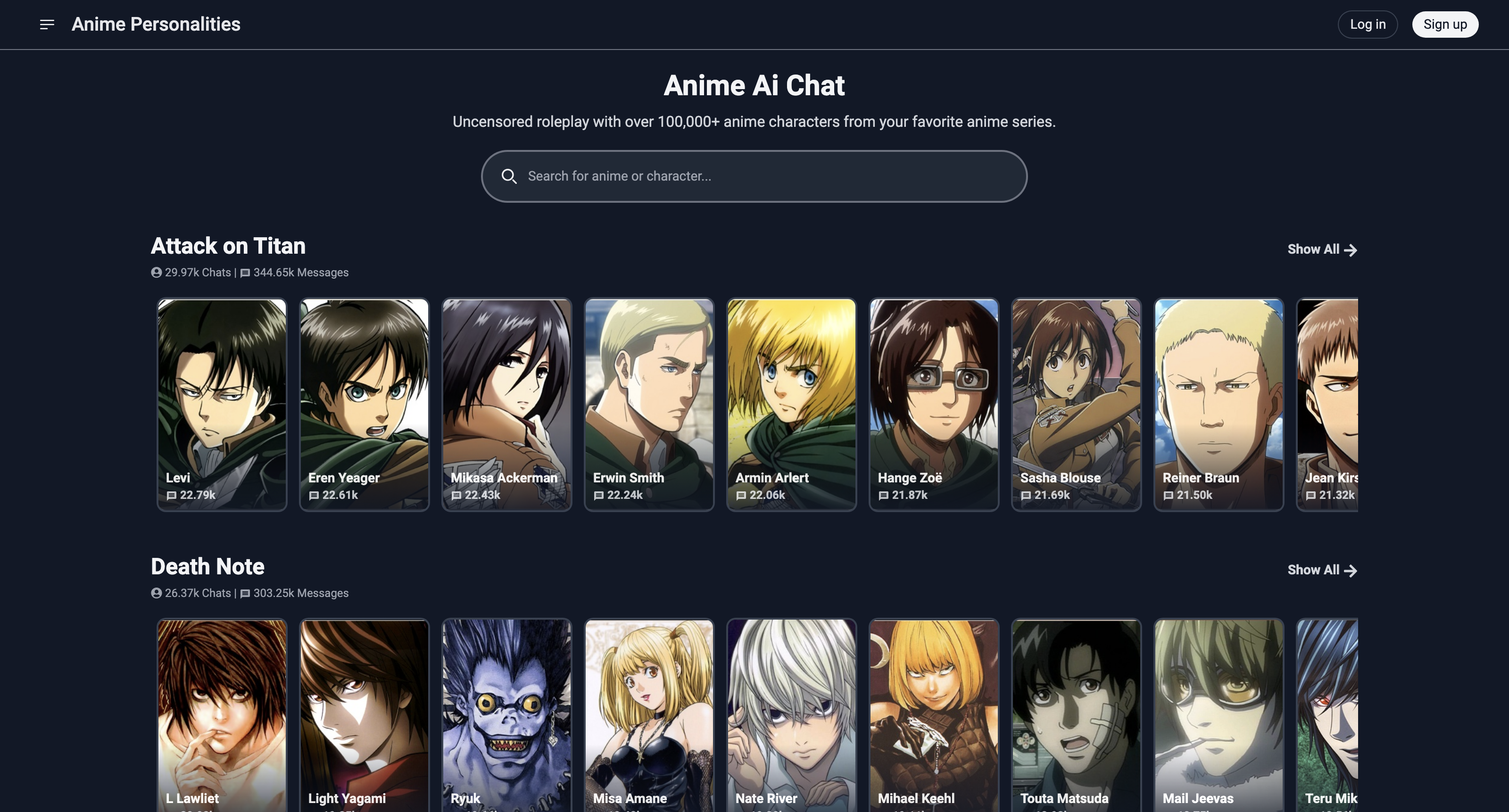 Anime Ai Chat - Chat with Anime Characters | Anime Personalities icon