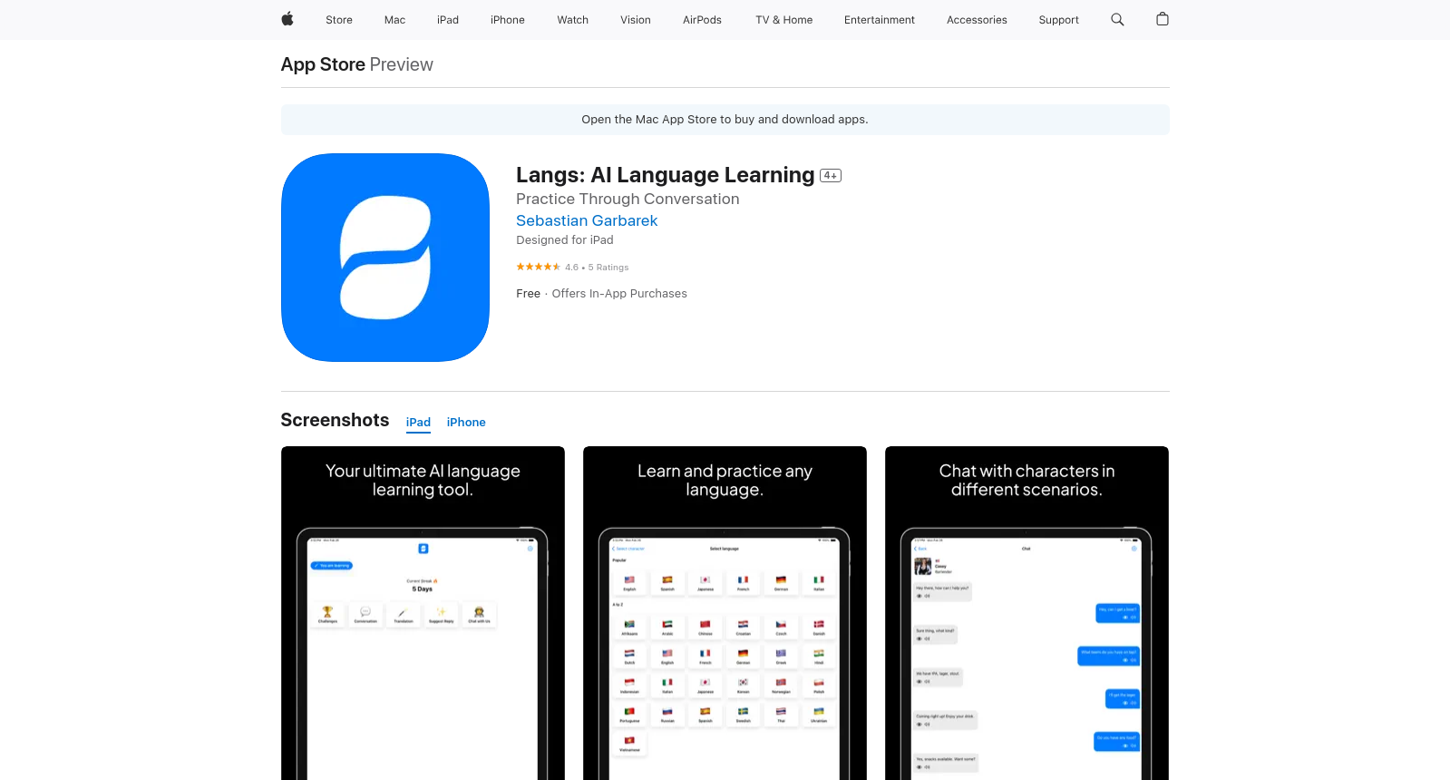 Lingo Real AI Language lessons icon
