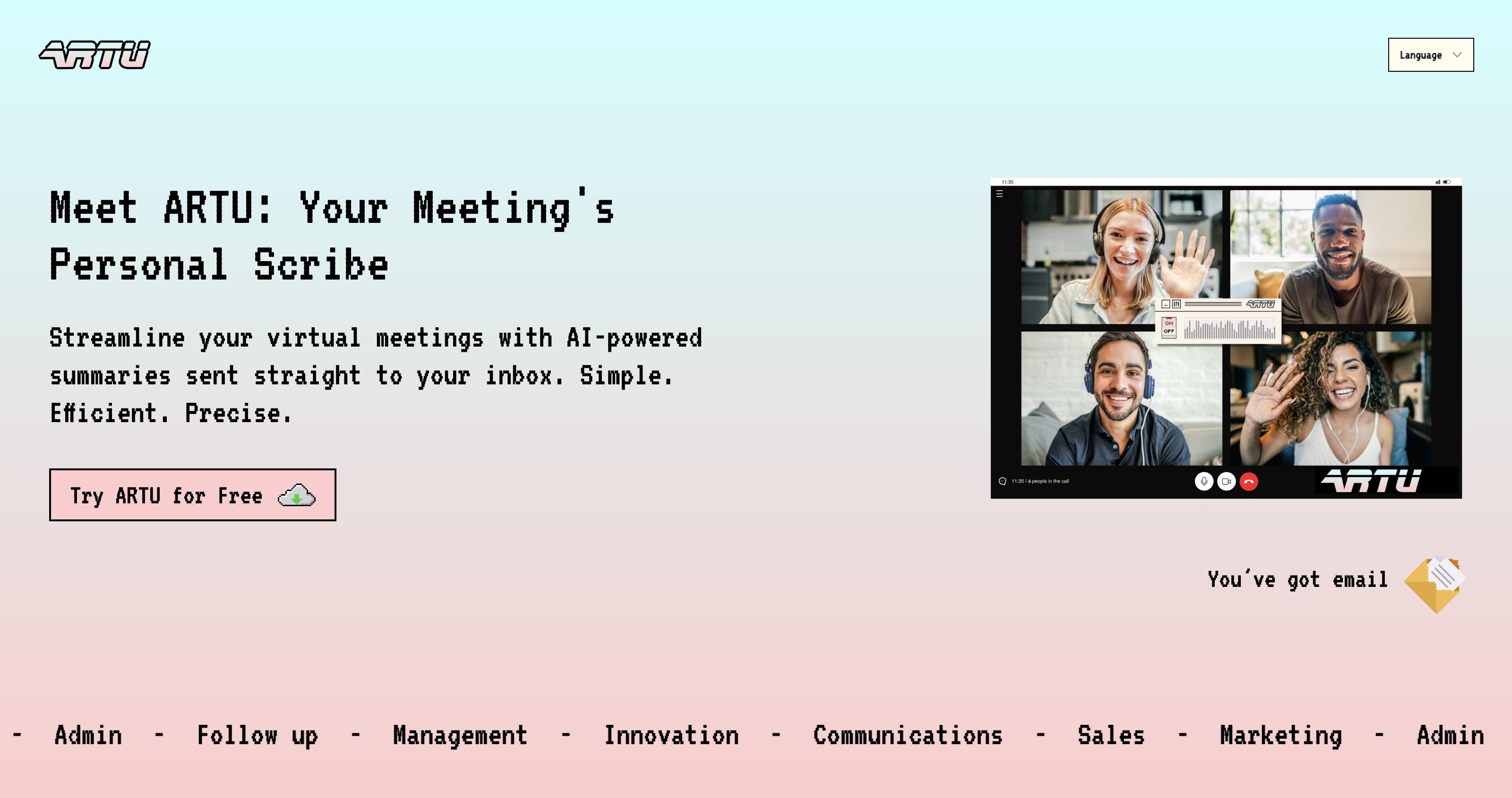 ARTU - AI Copilot for Organizing Your Creative Chaos icon