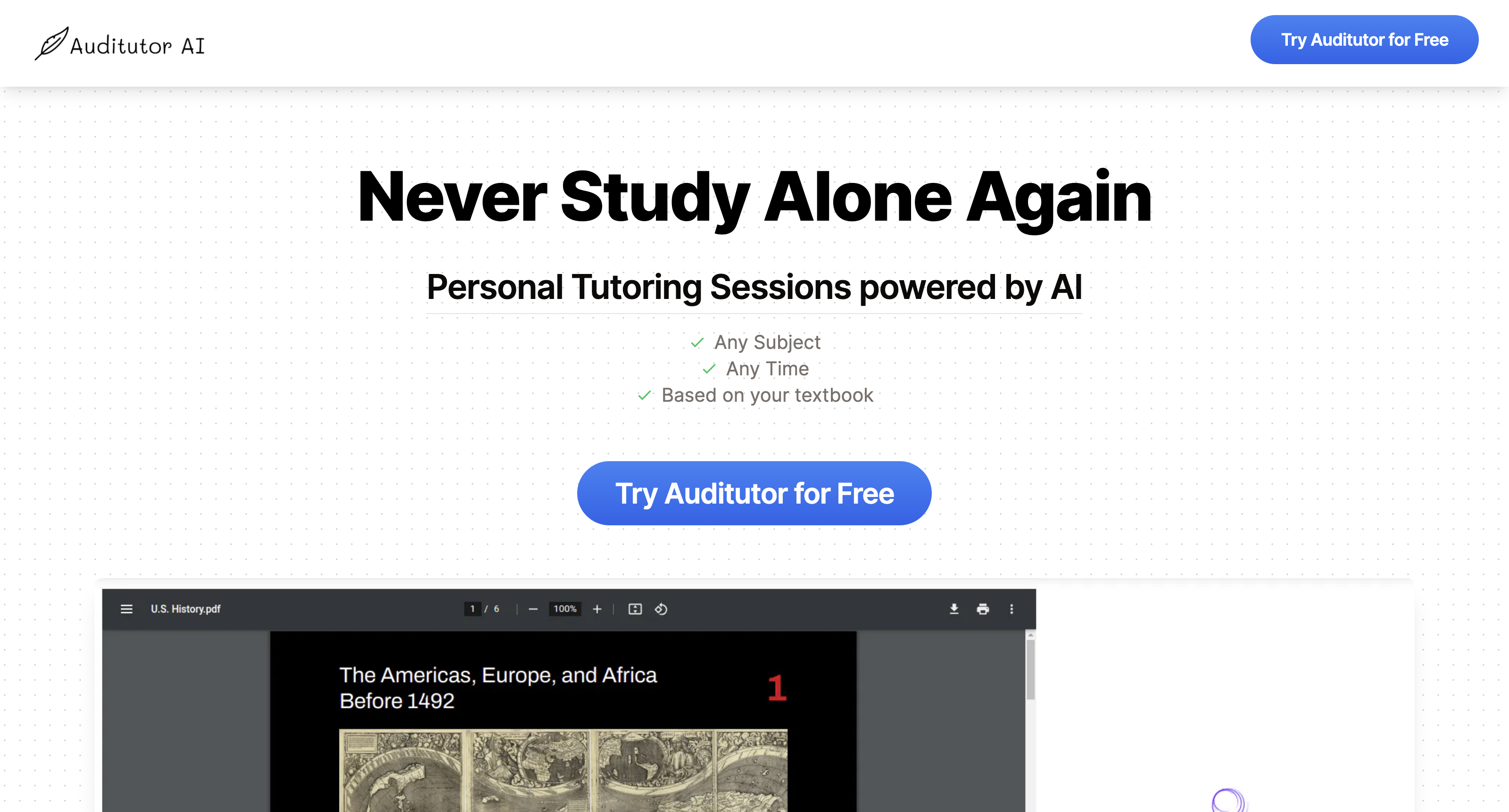 Auditutor: AI Tutor icon