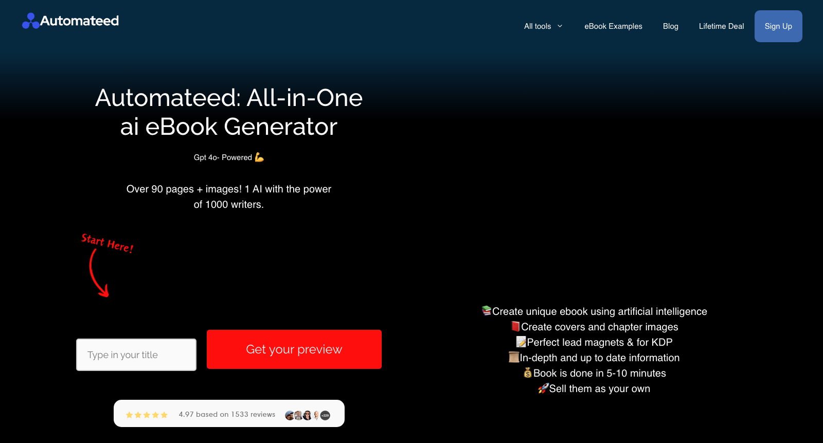 Ai Ebook Generator | Leadmagnet & eBook Creator icon