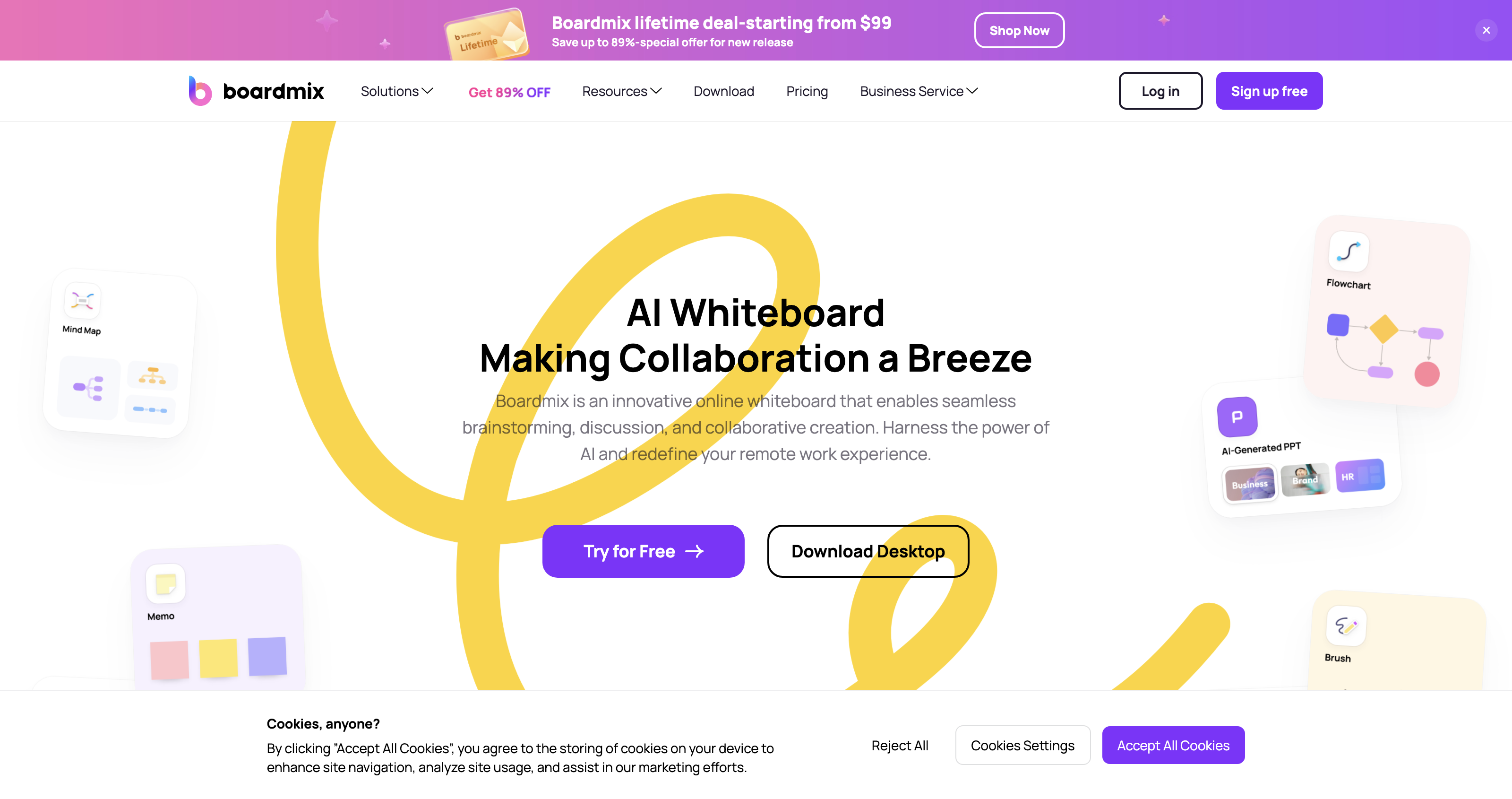 AI Online Whiteboard Making Collaboration a Breeze - BoardMix