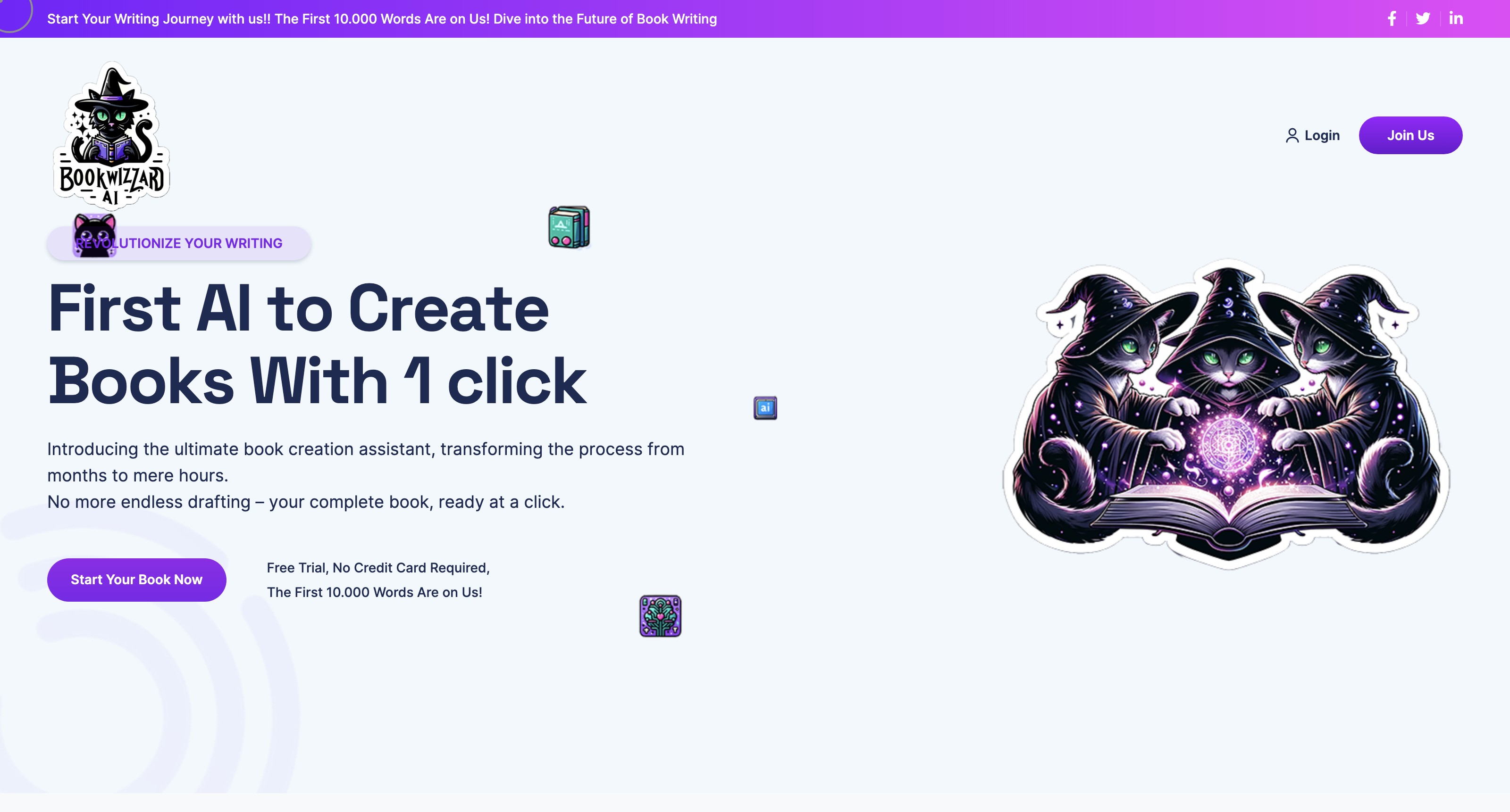 Book Wizard AI - Revolutionize Your Writing Journey