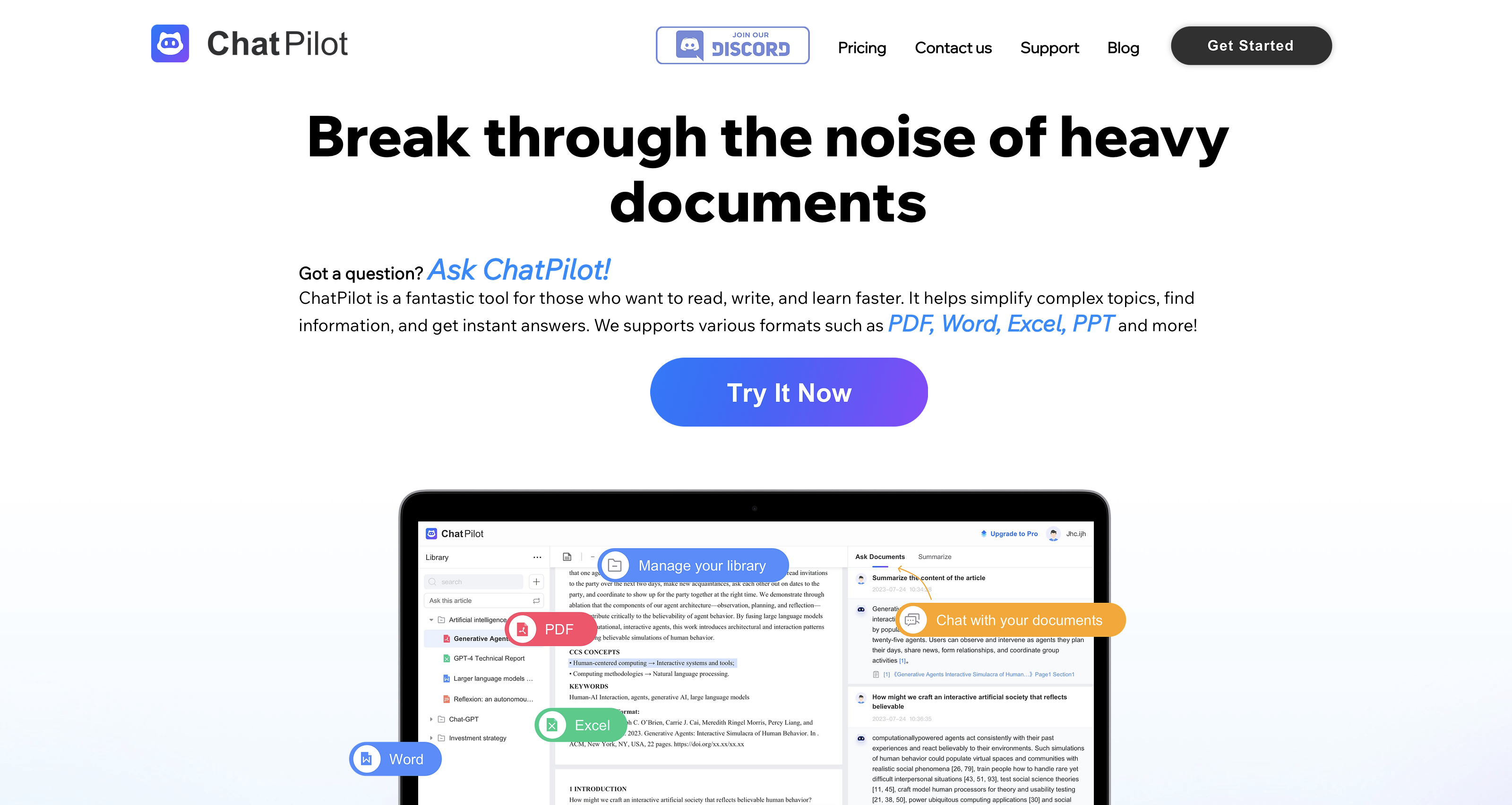 ChatPilot | Your AI-Powered Knowledge Assistant icon