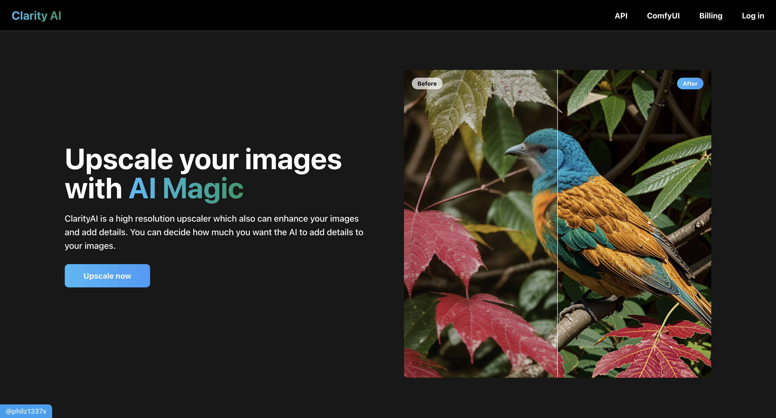 Clarity AI - #1 AI Image Upscaler & Enhancer - Magnific Alternative