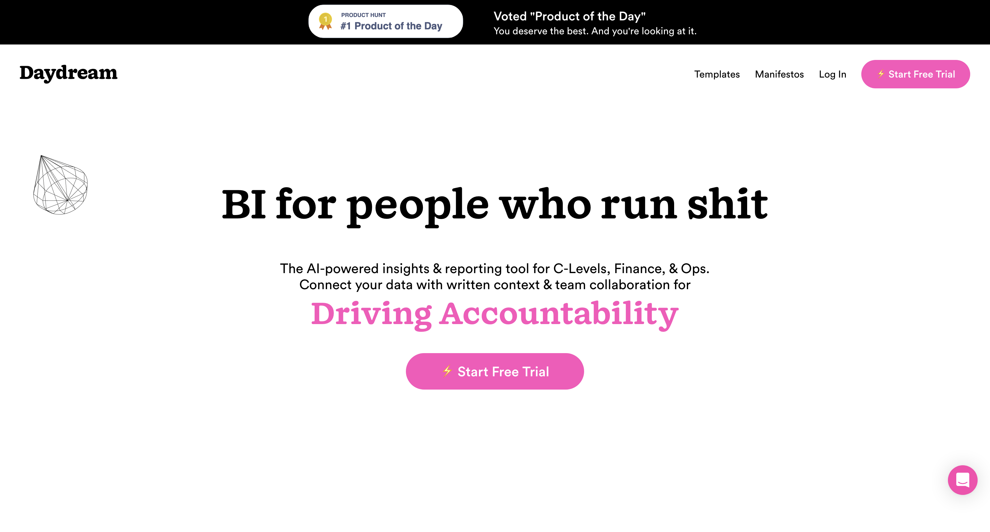 Daydream: BI for people who run sh*t
