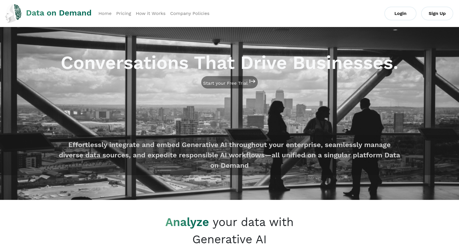 Data on Demand