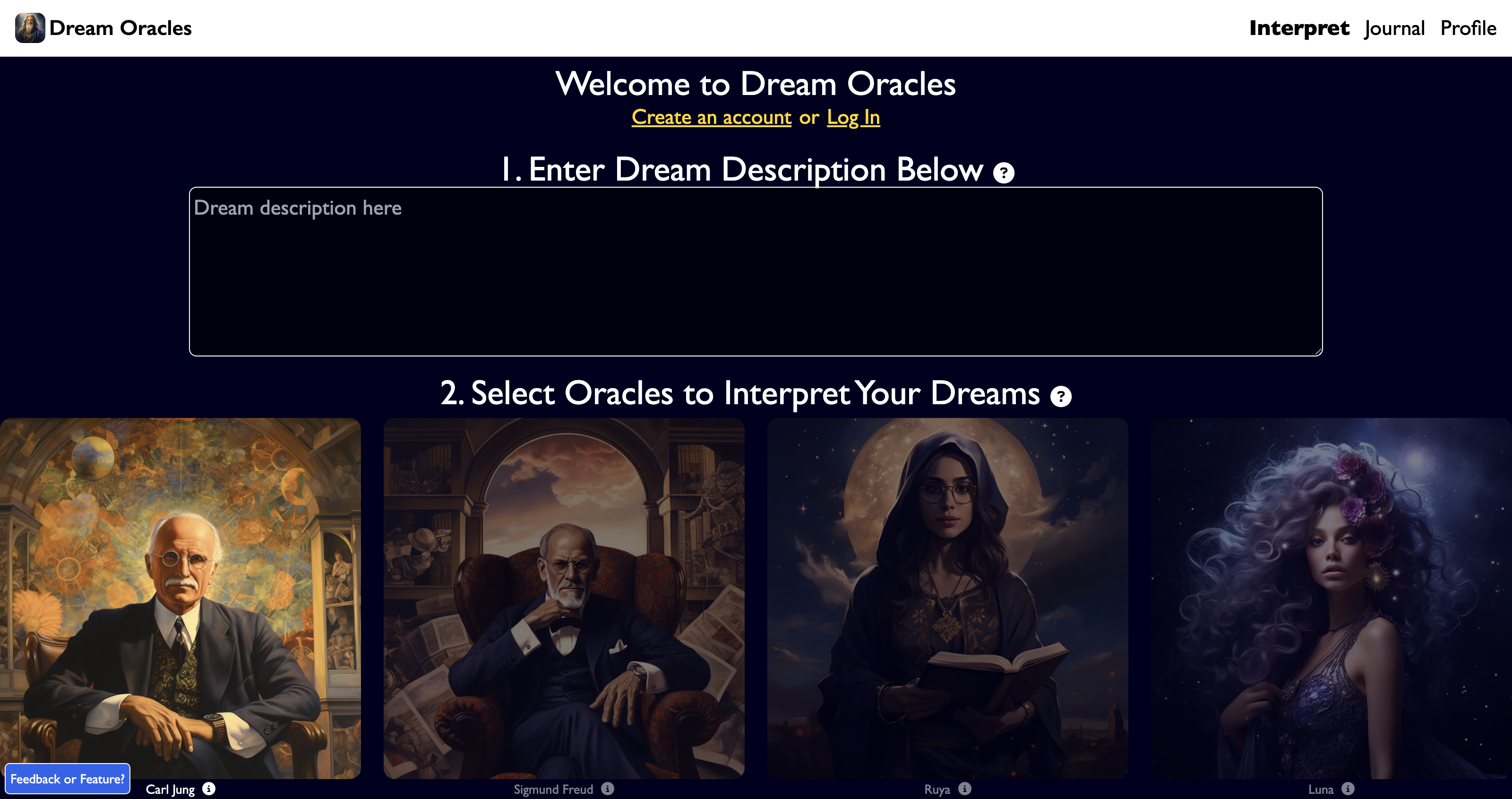 Dream Oracles
